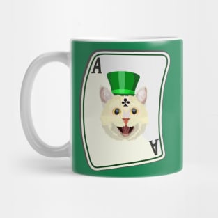 Lucky Cat Hat Ace Mug